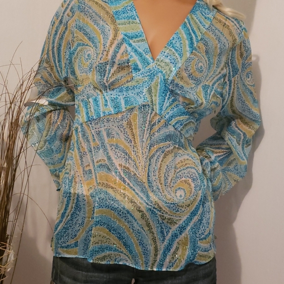 I.C.E SHEER TOP SIZE LARGE - Picture 4 of 11